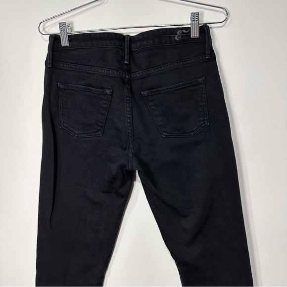 Earnest Sewn Black Skinny Mid Rise Jeans - Brand Carried by Anthropologie - Picture 2 of 6